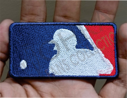MLB Logo Major League Baseball Iron On Patch - Sew Patch - Embroidered Patch