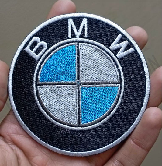 BMW Logo Iron On Patch - Sew Patch - Embroidered Patch